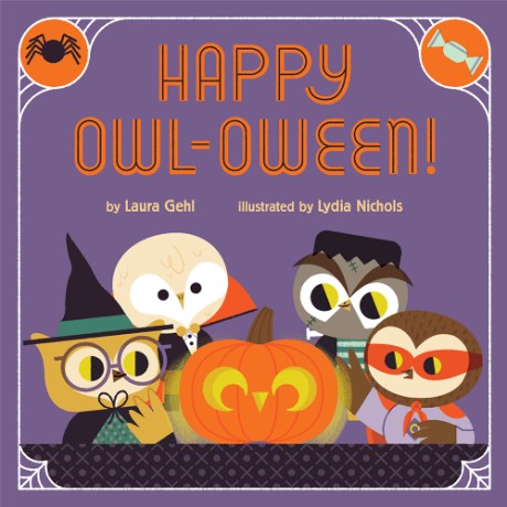Cover image for Happy Owl-oween! A Halloween Story