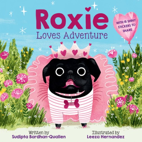 Cover image for Roxie Loves Adventure A Picture Book with Fifteen Stickers to Share