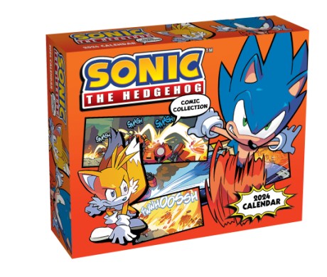 Sonic the Hedgehog Comic Collection 2024 Day-to-Day Calendar 