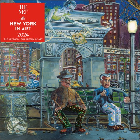 Cover image for New York in Art 2024 Wall Calendar 