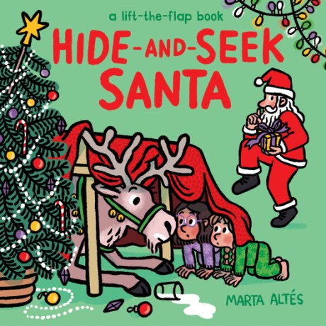 Cover image for Hide-and-Seek Santa A Lift-the-Flap Book