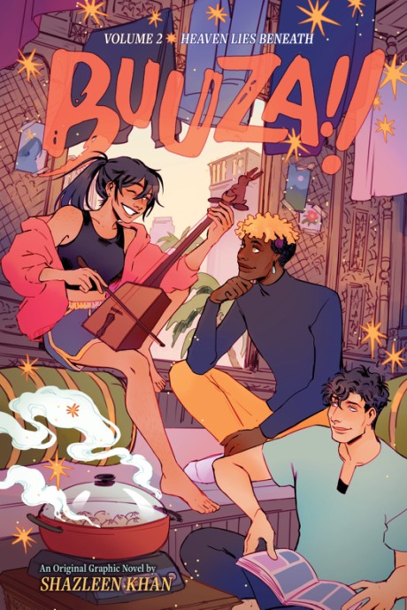 Cover image for Heaven Lies Beneath (BUUZA!! Volume 2) An Original Graphic Novel
