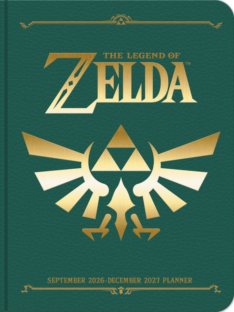 The Legend of Zelda 16-Month 2026-2027 Weekly/Monthly Planner Calendar