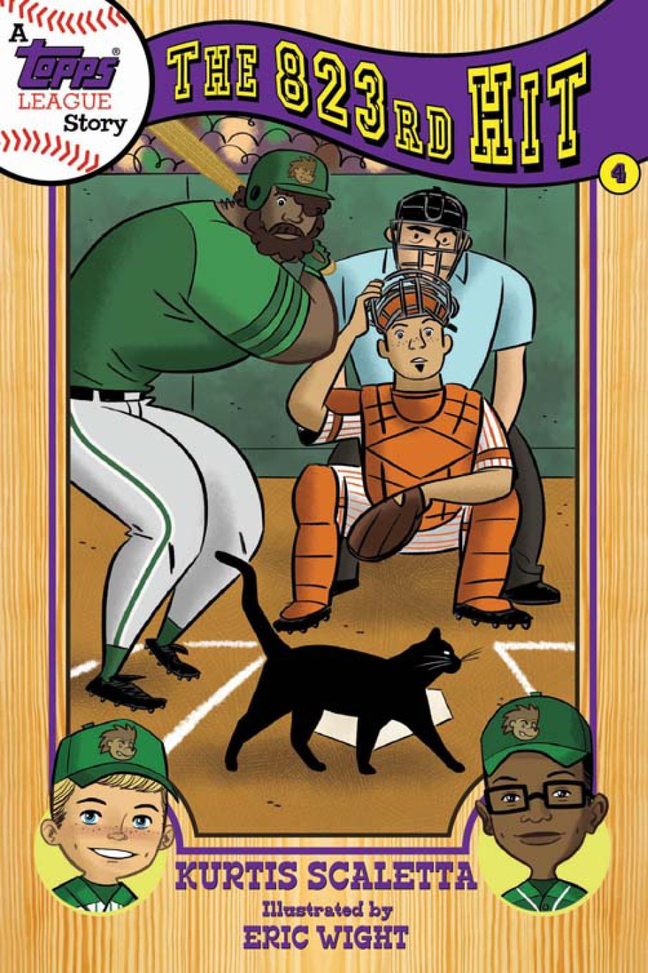 Cover for Topps League Story Book Four: The 823rd Hit