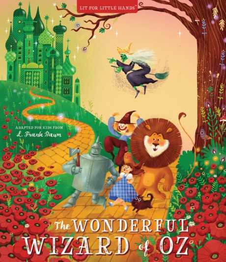 Cover image for Lit for Little Hands: The Wonderful Wizard of Oz An Activity Board Book