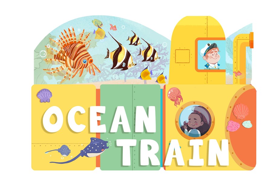 Ocean Train An Activity Board Book