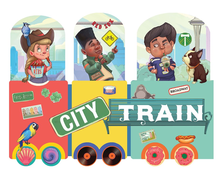 City Train An Activity Board Book