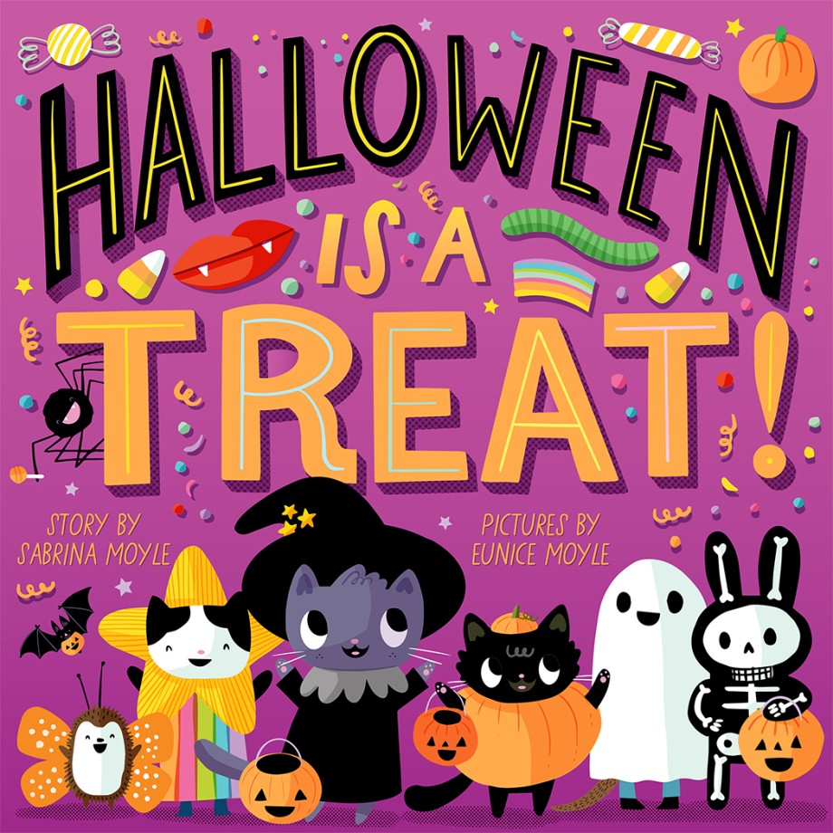 Cover for Halloween Is a Treat! (A Hello!Lucky Book)