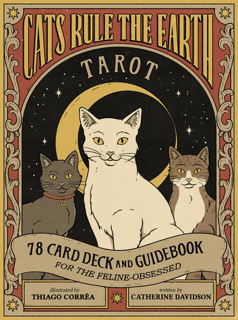 Cats Rule the Earth Tarot 78 Cards and Guidebook for the Feline-Obsessed