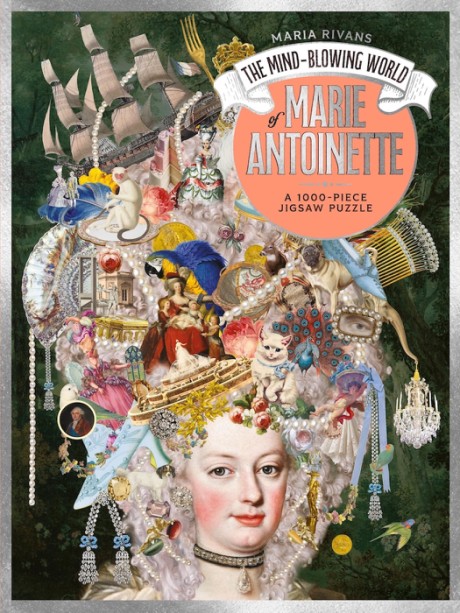Mind-Blowing World of Marie Antoinette A 1000-piece Jigsaw Puzzle by Maria Rivans