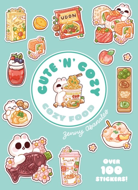 Cozy Food A Cute 'n' Cozy Little Sticker Book
