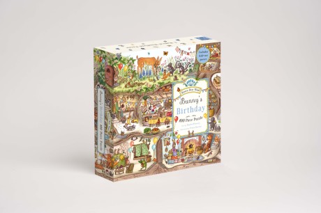 Cover image for Bunny's Birthday Puzzle A Magical Woodland 100 Piece Puzzle