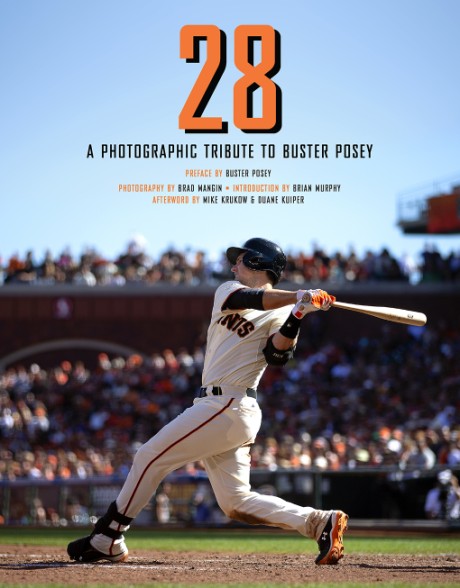 Cover image for 28: A Photographic Tribute to Buster Posey 
