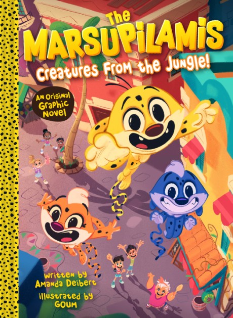 Cover image for Marsupilamis: Creatures from the Jungle! An Original Graphic Novel
