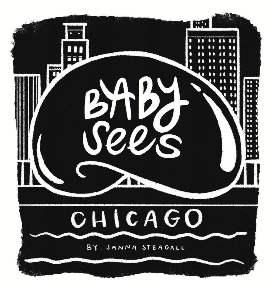 Cover for Baby Sees Chicago
