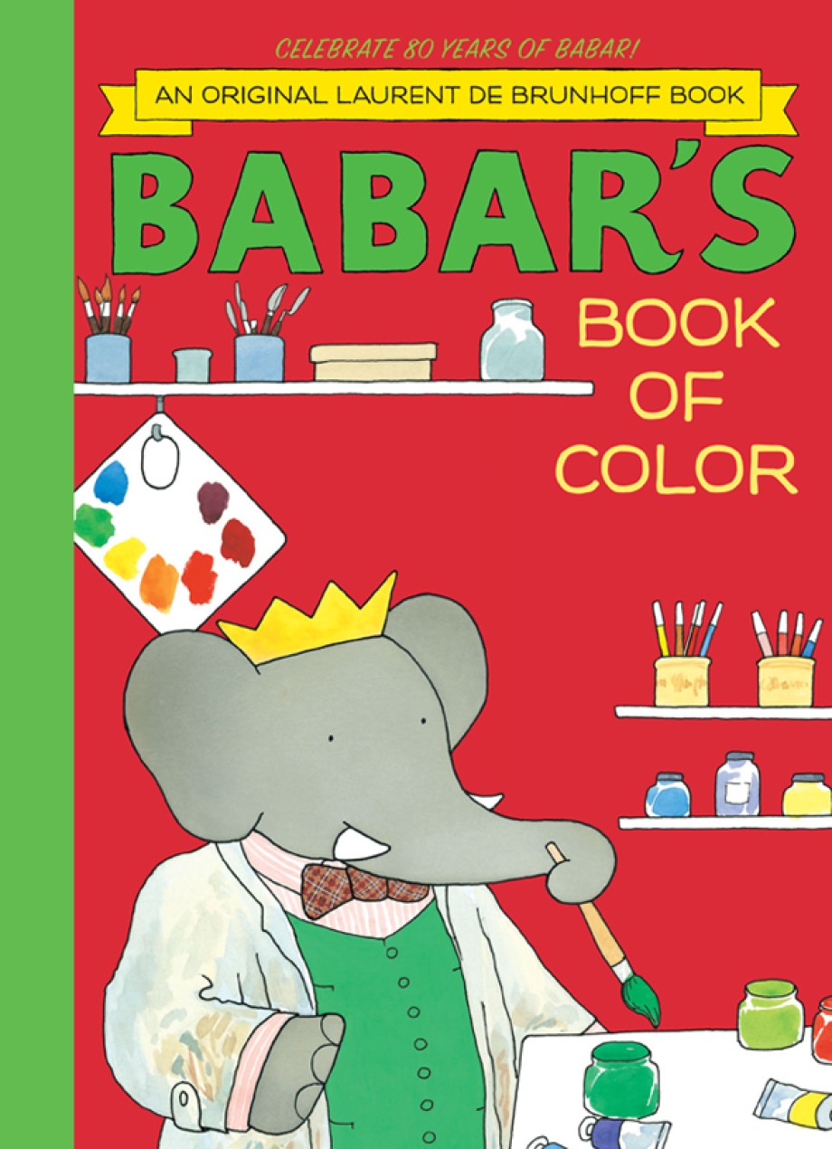 Cover for Babar's Book of Color