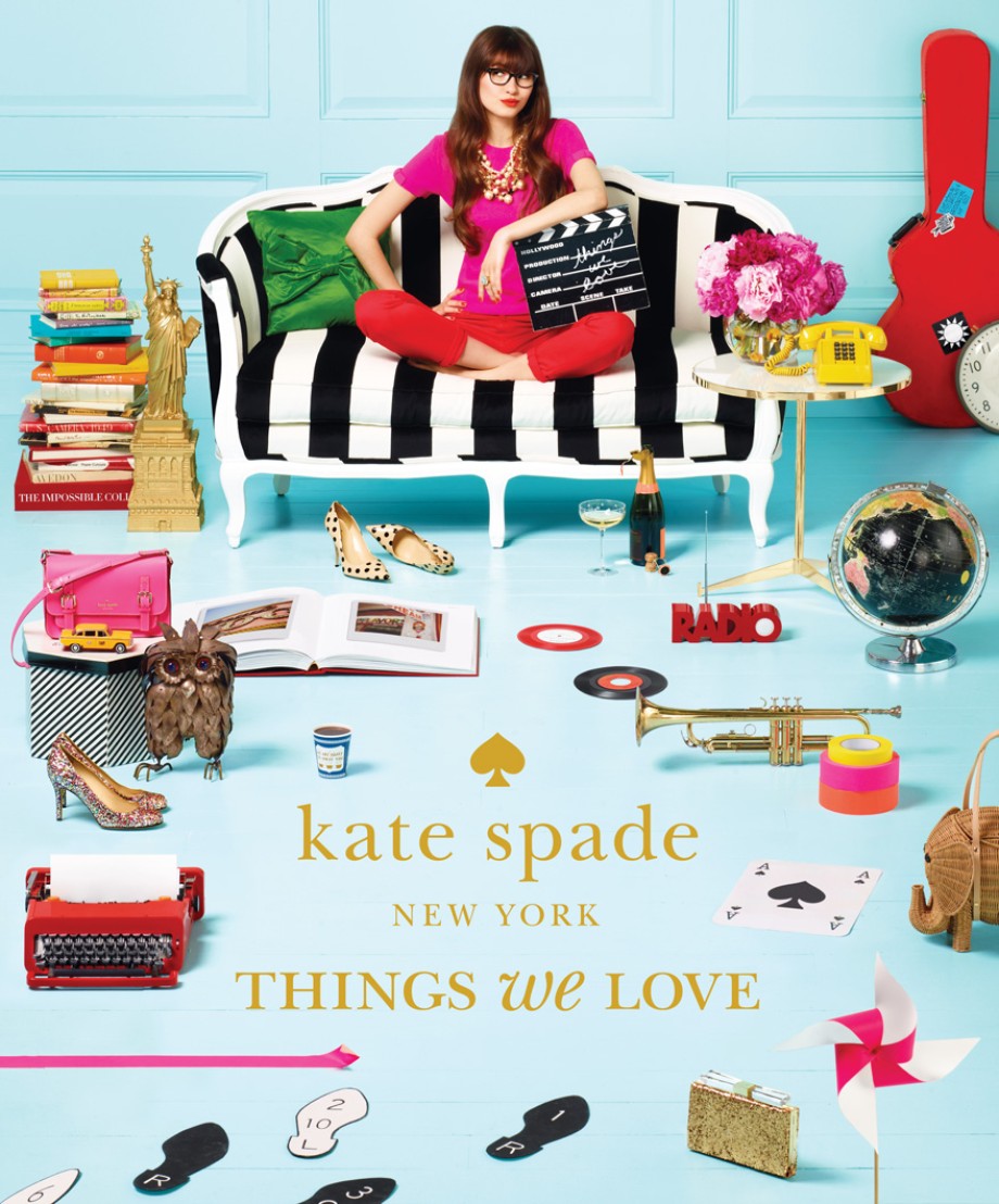 Cover for kate spade new york: things we love twenty years of inspiration, intriguing bits and other curiosities