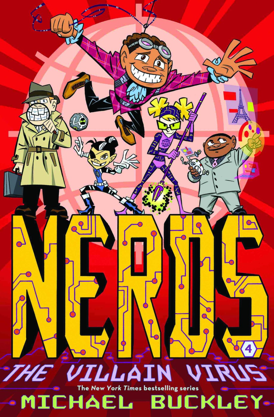 Cover for Villain Virus (NERDS Book Four)