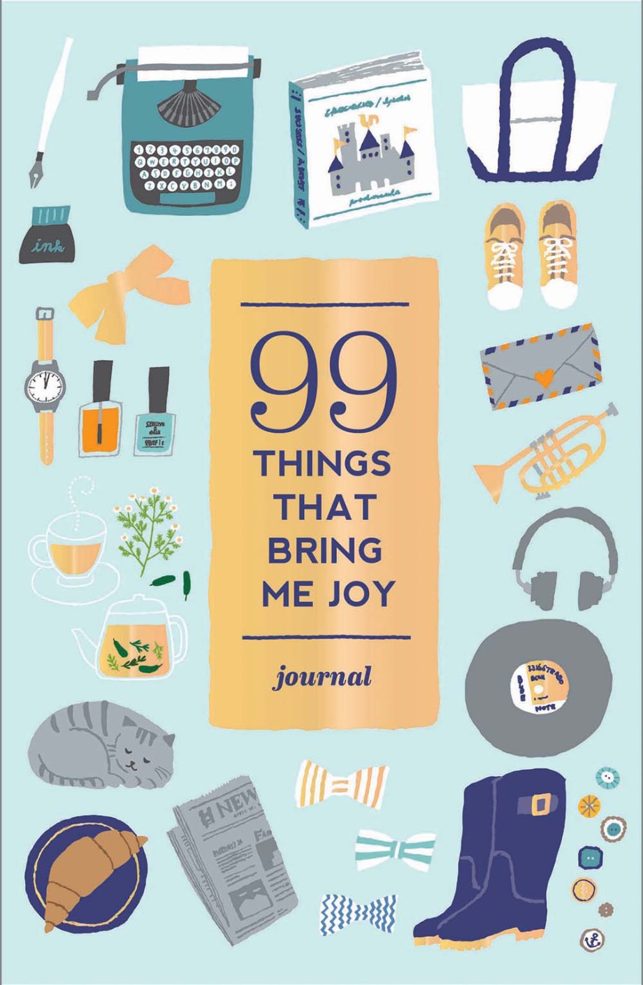 Cover for 99 Things That Bring Me Joy Guided Journal