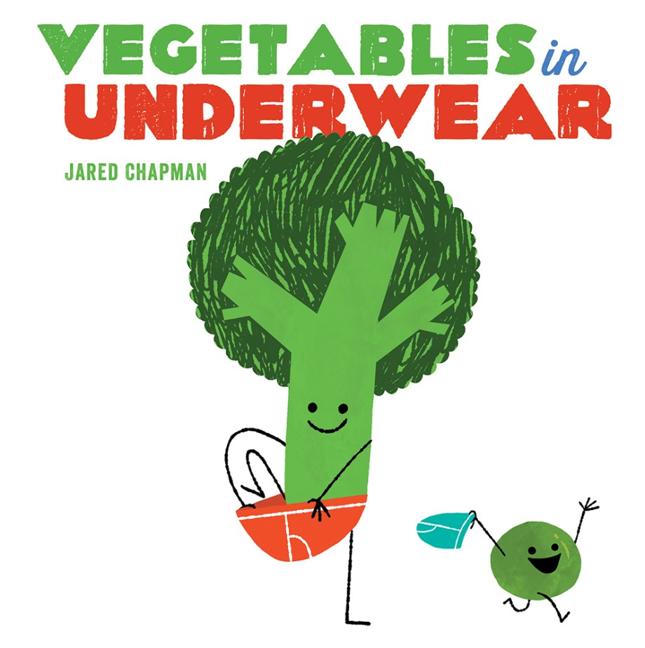 Cover for Vegetables in Underwear A Board Book
