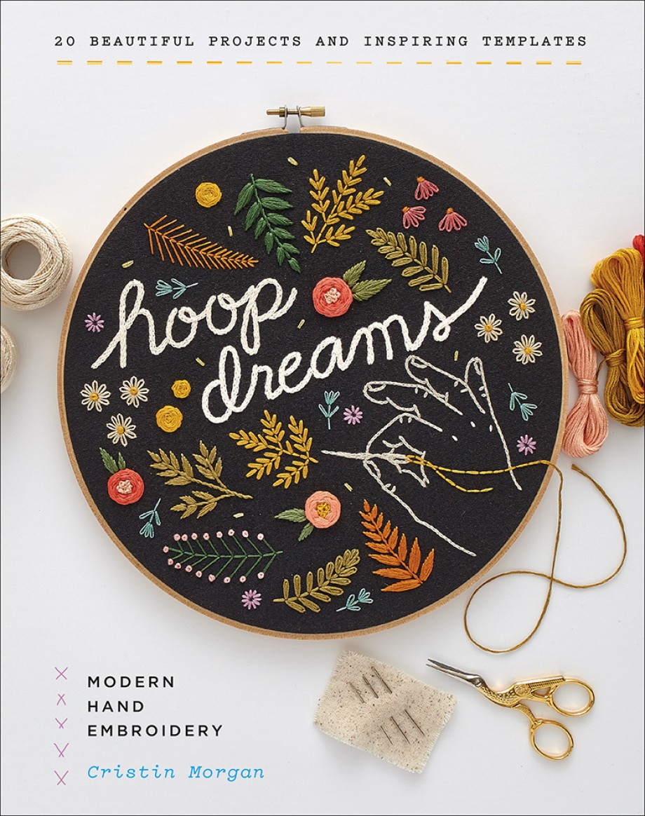 Cover for Hoop Dreams Modern Hand Embroidery