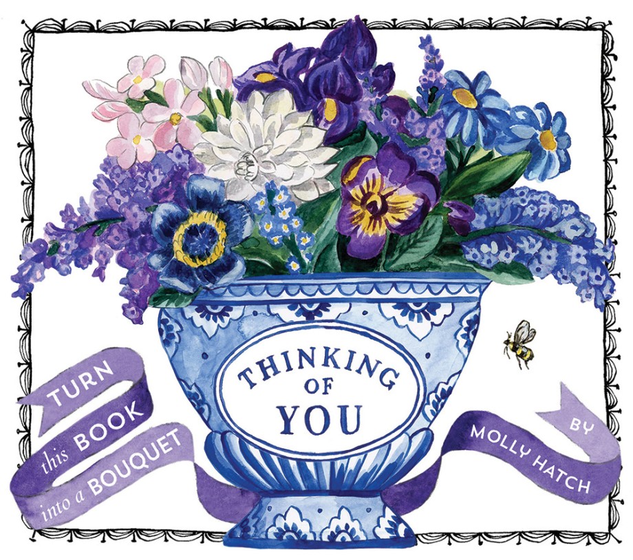 Cover for Thinking of You (UpLifting Editions) Turn this Book into a Bouquet
