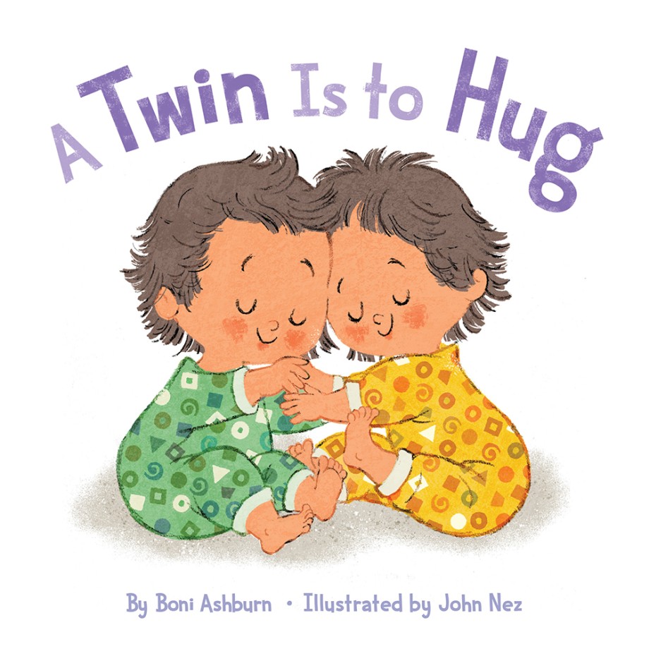 Cover for Twin Is to Hug A Board Book