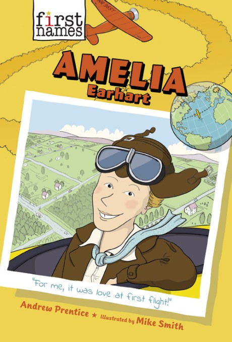 Cover image for Amelia Earhart (The First Names Series) 