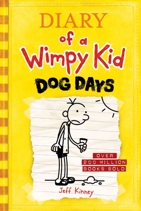 Cover image for Dog Days (Diary of a Wimpy Kid #4) 