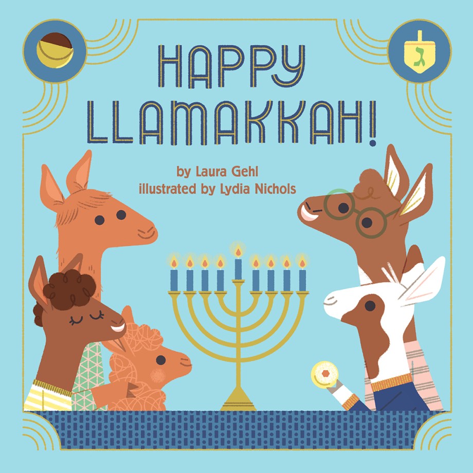 Cover for Happy Llamakkah! A Hanukkah Story