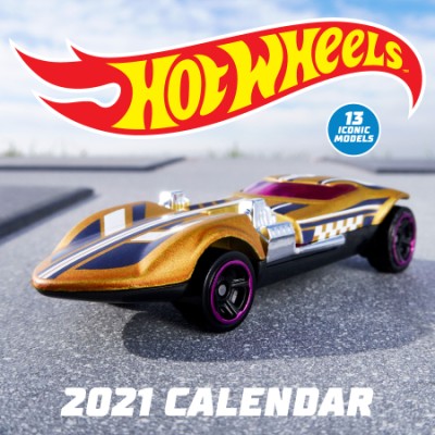 Hot Wheels 2021 Wall Calendar Wall Abrams felger kalender 2021