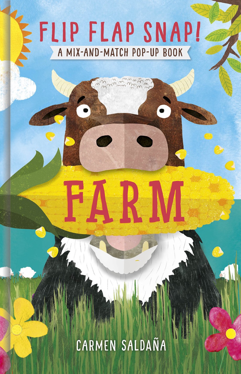 Cover for Flip Flap Snap! Farm A Pop-Up Board Book