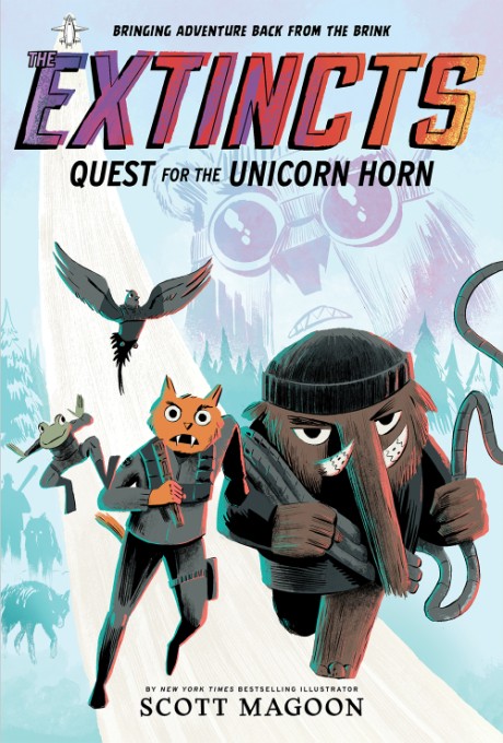 Cover image for Extincts: Quest for the Unicorn Horn (The Extincts #1) 