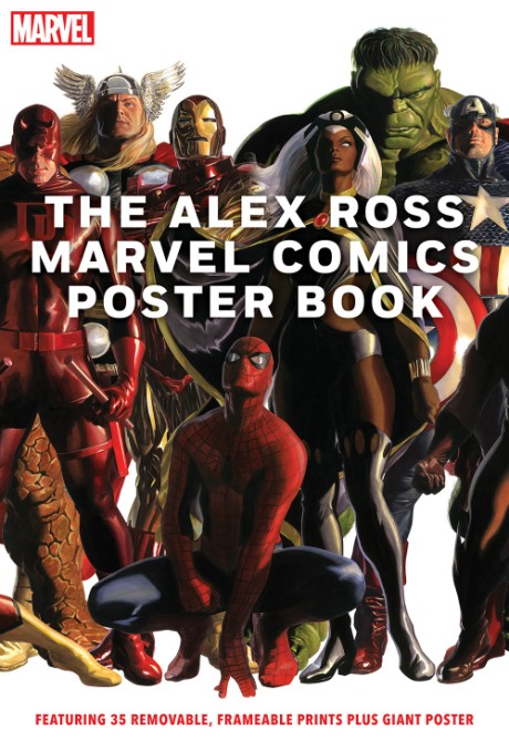 Cover image for Alex Ross Marvel Comics Poster Book 