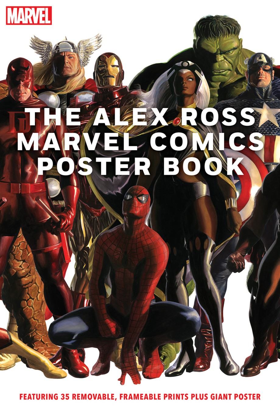 Cover for Alex Ross Marvel Comics Poster Book