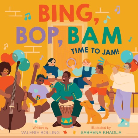 Cover image for Bing, Bop, Bam Time to Jam!