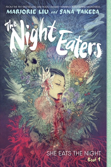 Cover image for Night Eaters: She Eats the Night (The Night Eaters Book #1) A Graphic Novel