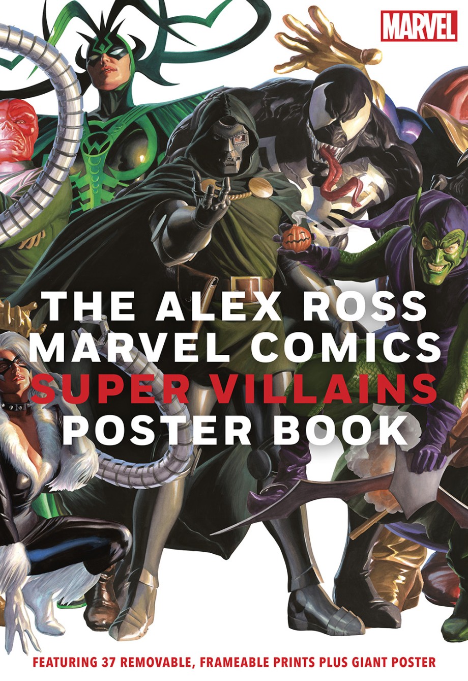 The Alex Ross Marvel Comics Super Villains Poster Book (Paperback