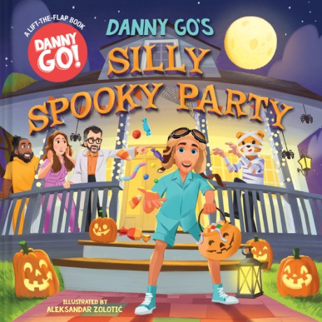 Cover image for Danny Go's Silly Spooky Party A Lift-the-Flap Book