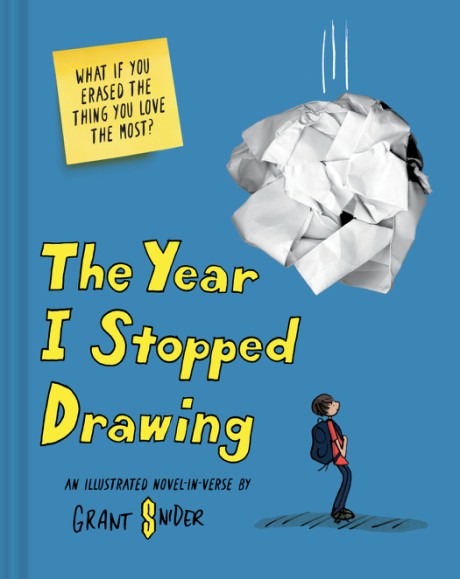 Cover image for Year I Stopped Drawing An Illustrated Novel-in-Verse