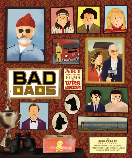 Cover image for Wes Anderson Collection: Bad Dads Art Inspired by the Films of Wes Anderson