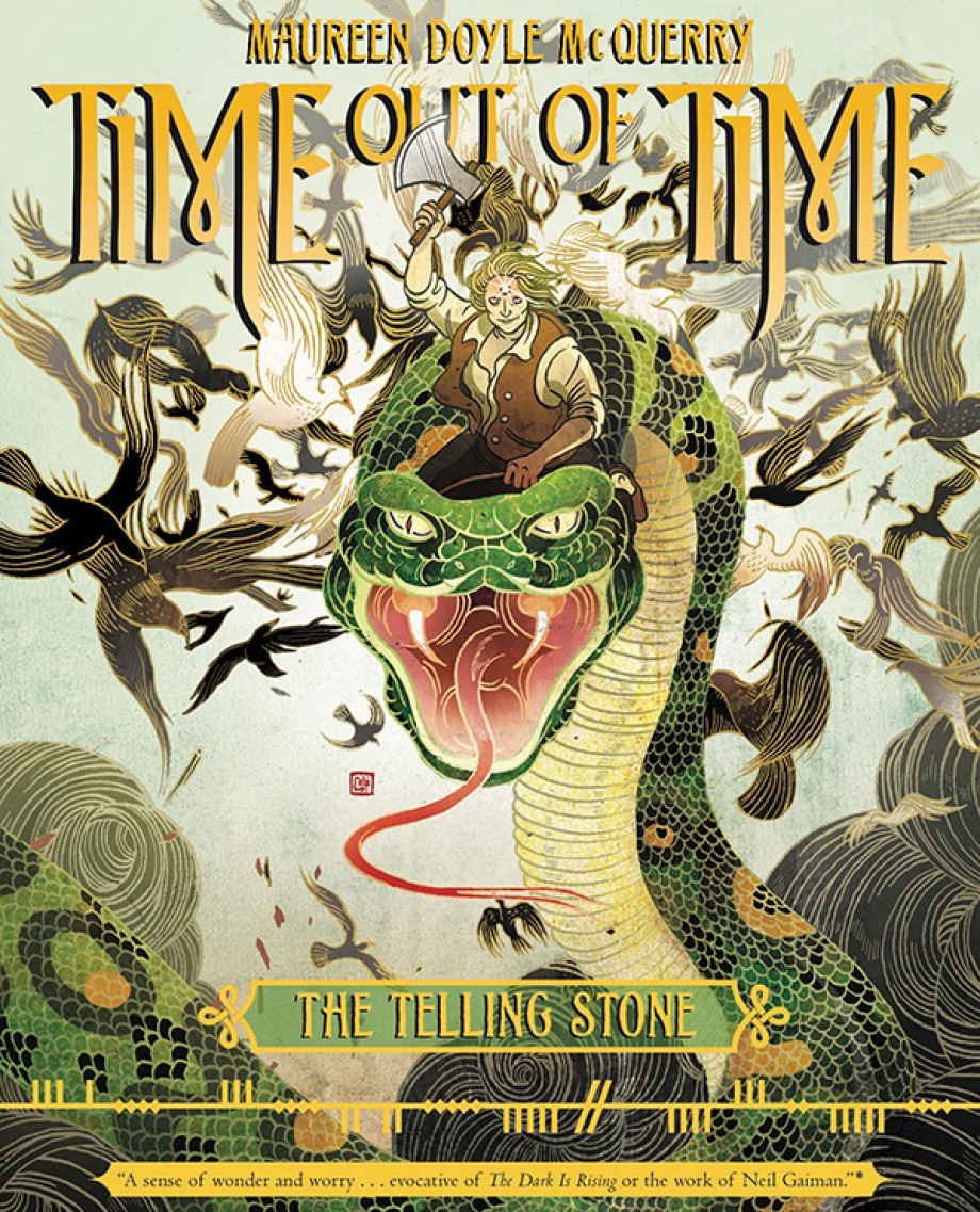 Cover for Time out of Time Book Two: The Telling Stone