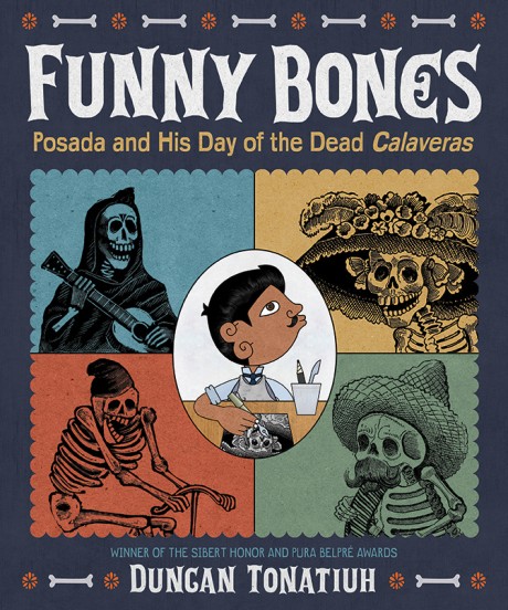 Cover image for Funny Bones Posada and His Day of the Dead Calaveras