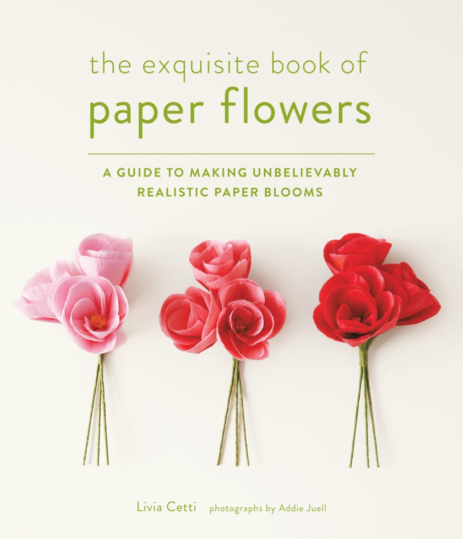 Exquisite Book of Paper Flowers A Guide to Making Unbelievably Realistic Paper Blooms