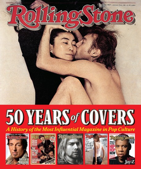 Cover image for Rolling Stone 50 Years of Covers A History of the Most Influential Magazine in Pop Culture