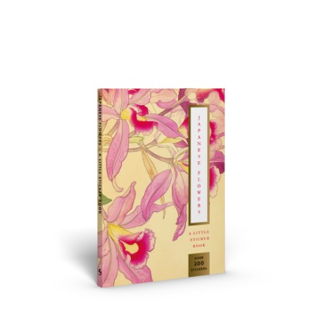 Cover image for Japanese Flowers A Little Sticker Book