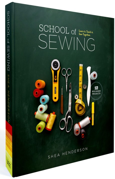 Cover image for School of Sewing  (with Wiro lay-flat binding) 