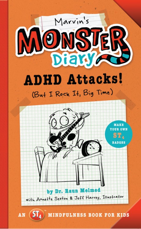Cover image for Marvin's Monster Diary ADHD Attacks! (But I Rock It, Big Time)