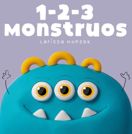 Cover image for 1-2-3 Monstruos Un pequeño libro para contar monstruos