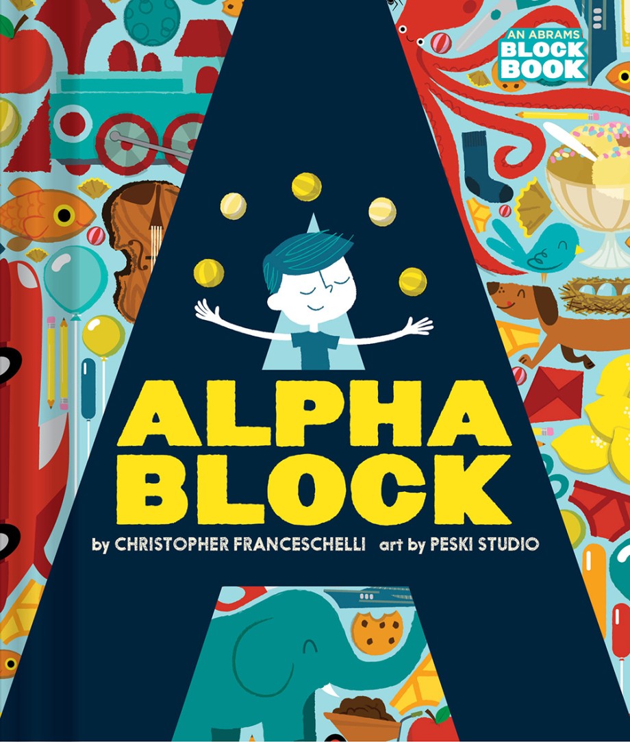 Cover for Alphablock (An Abrams Block Book)